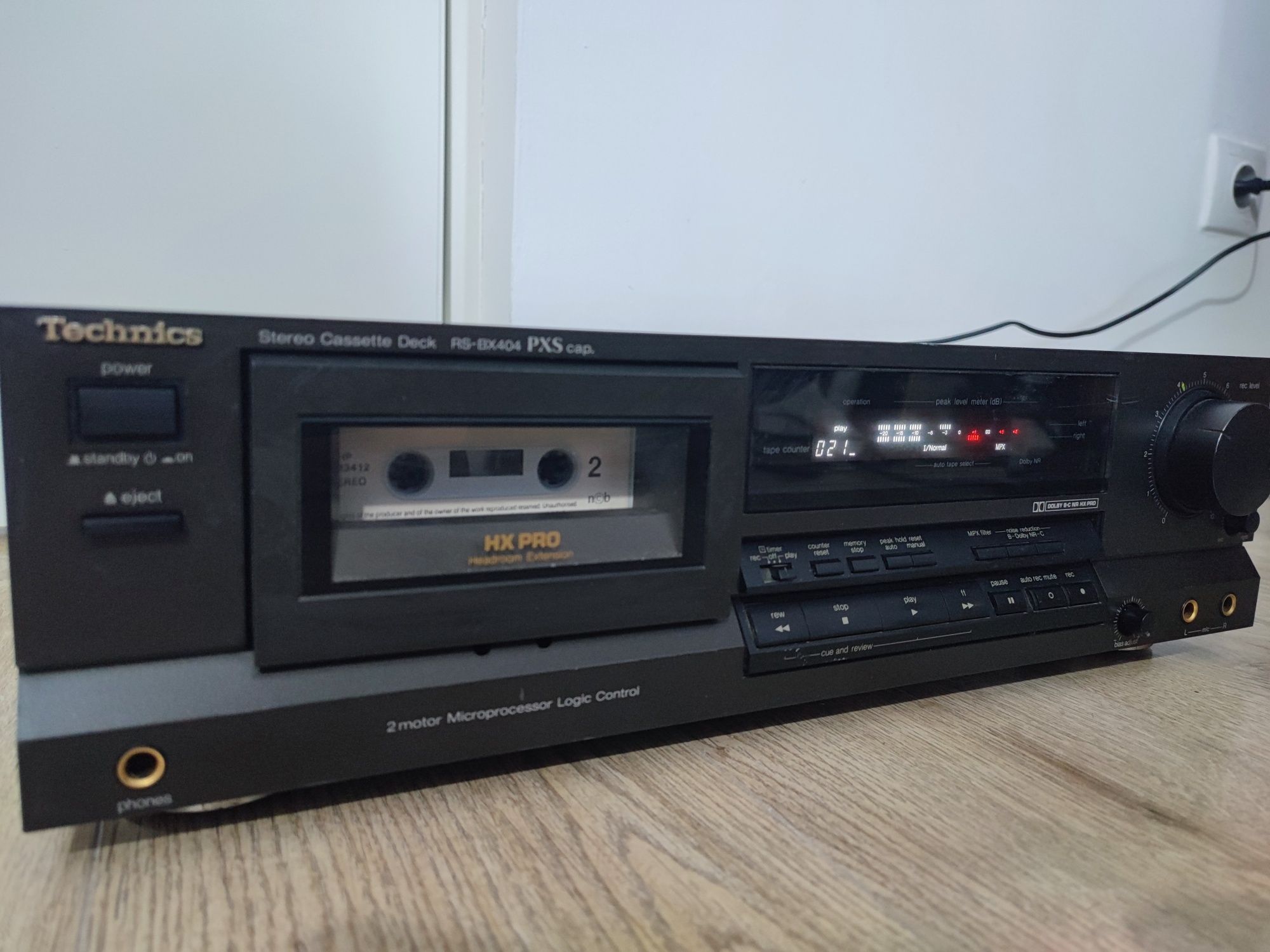 Deck Technics RS-BX404 PXS cap stereo cassette deck