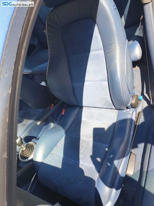 Scaun Stanga Fata Sofer Piele Albastra cu Incalzire Audi TT 8N 1998 - 2006