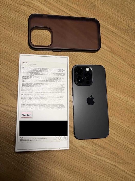 Продаётся iphone 14pro 256gb цвет чёрный в отличном состоянии!