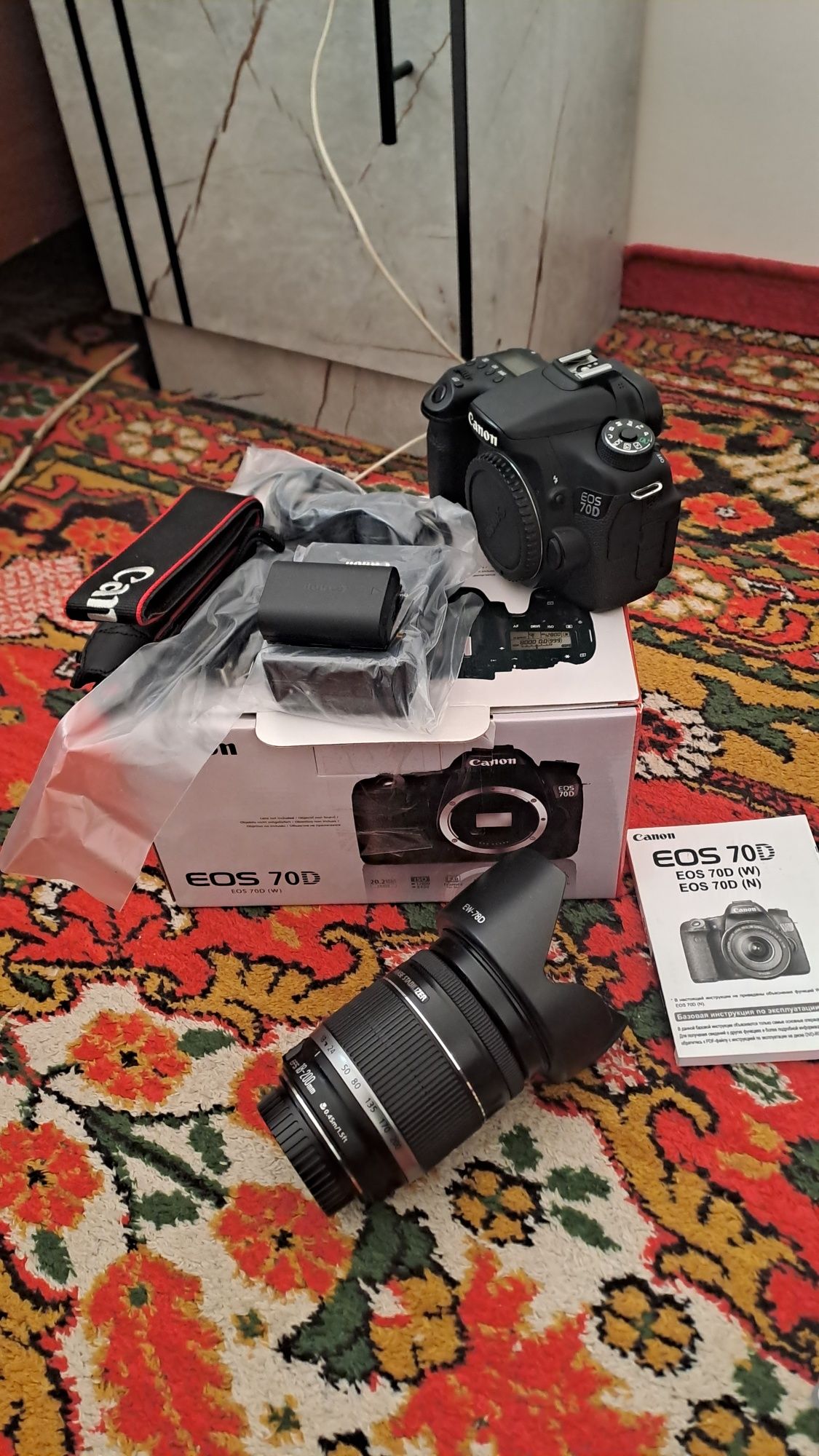 conon 70d va 18-200 abektiv yangi