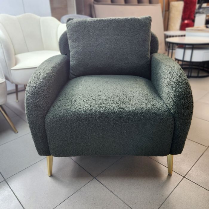 SS21! NOU Fotoliu teddy, verde, xl