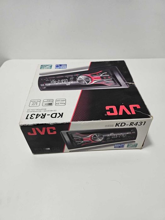 Casetofon Player Radio CD auto JVC KD-R431 4x50W USB AUX RCA