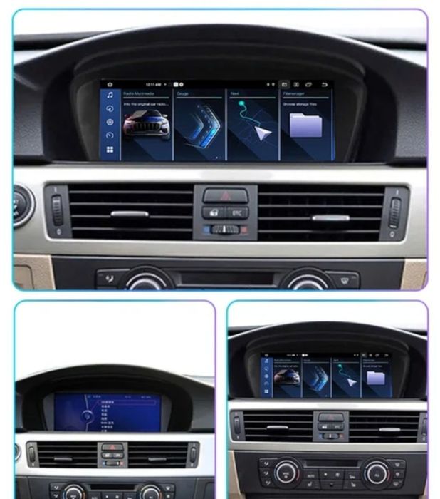 Navigatie Android 13 GPS BMW 5 Series E60 E61 E63 E64 E90 E91 CCC GPS