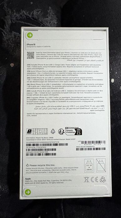 Iphone 16 nou sigilat