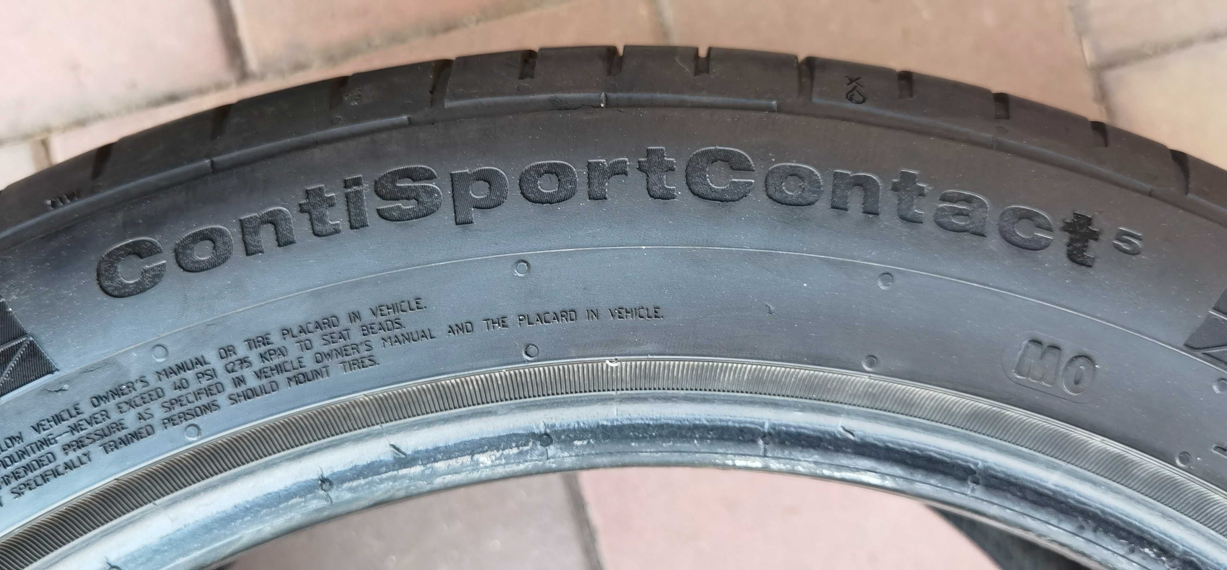Anvelopa Continental Sport Contact 5 MO 275 40 R19, 3.50mm