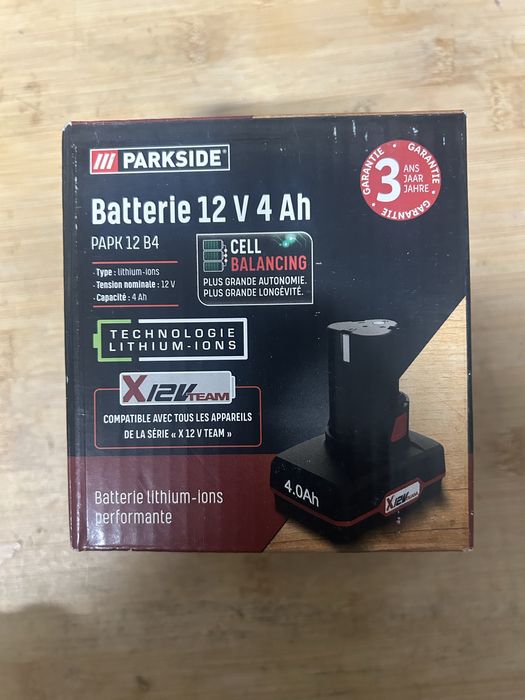 Acumulator Parkside 4 ah