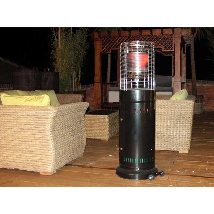 Incalzitor de terasa pe GPL seria LODGE putere calorica 11kW.