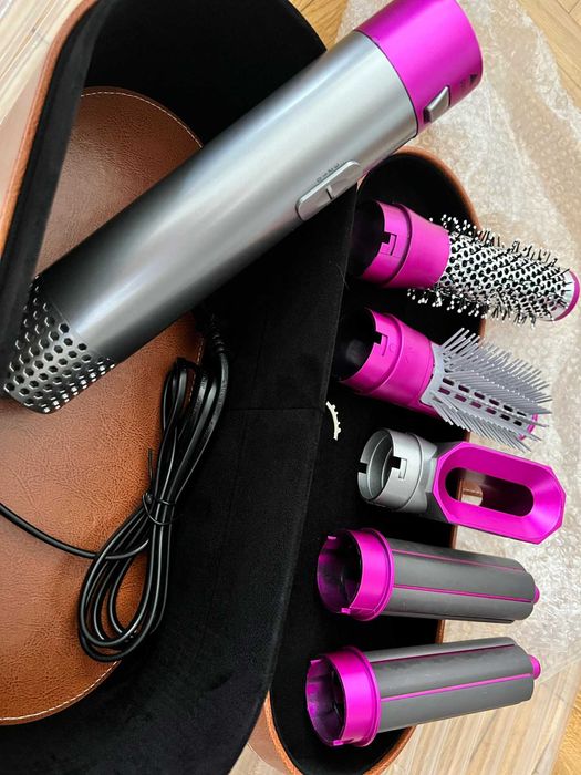 Airwrap сешоар - уред за коса 5в1 с кожена кутия