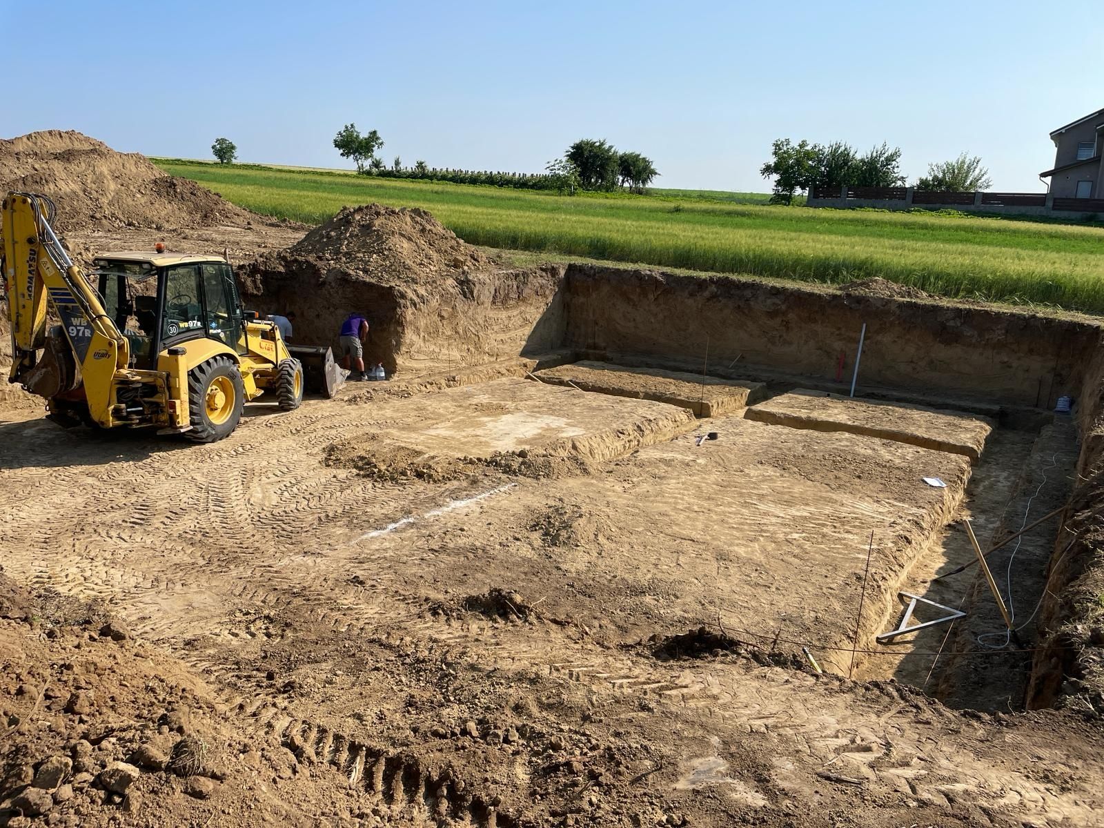 Lucrari,sapaturi  buldoexcavator