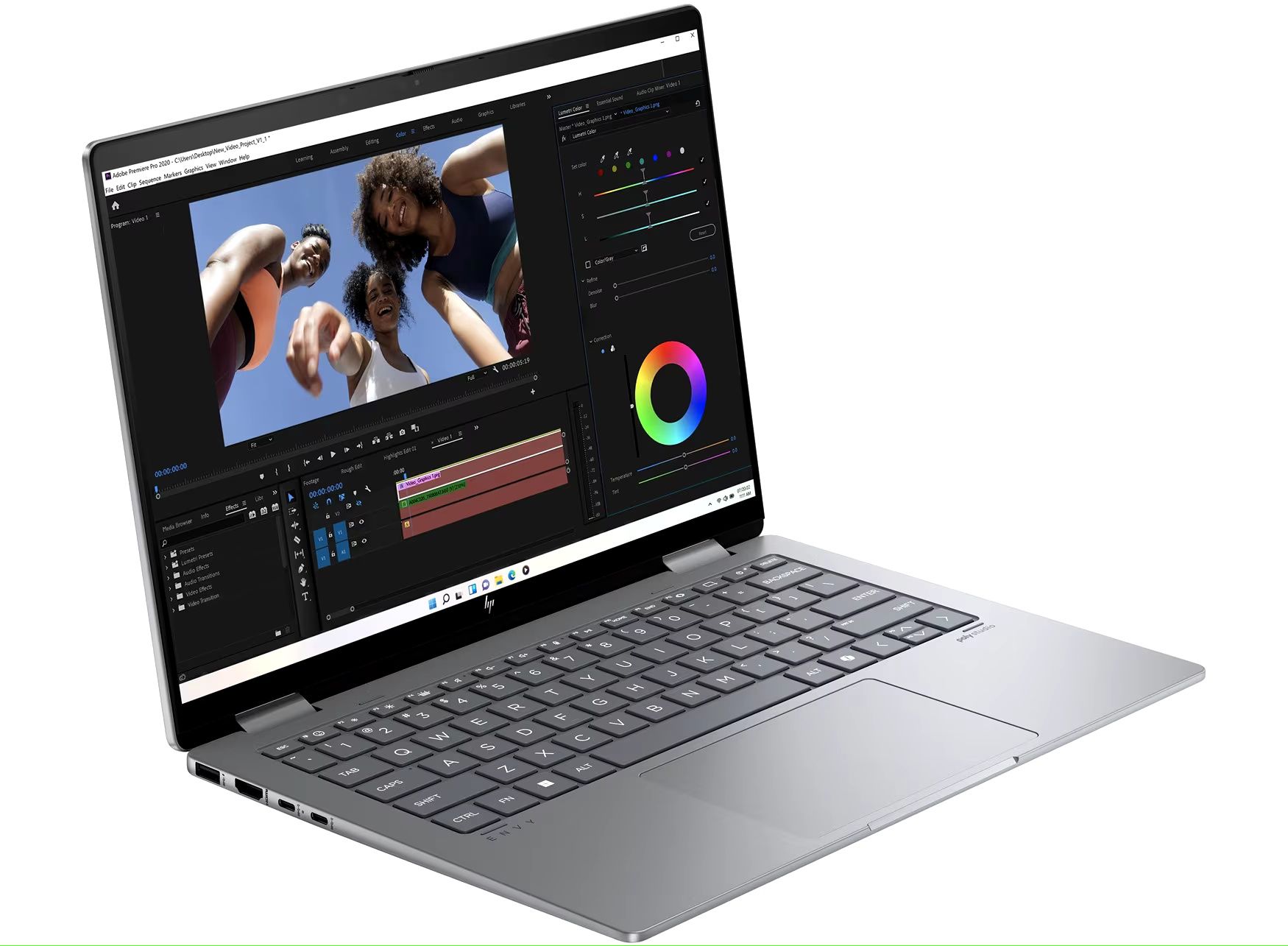 HP Envy 14 X360 Ryzen 7 8860HS/16Gb DDR5/1Tb SSD/14" WUXGA ips сенсорн