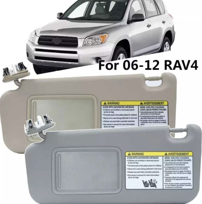 Сонцезащитный козырек на Rav4 06-12