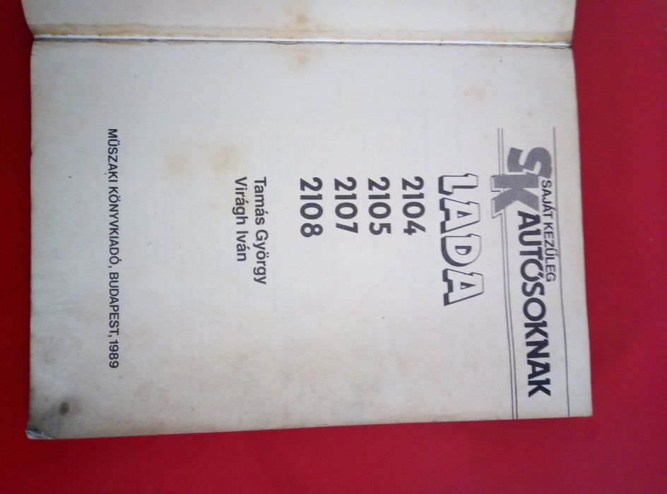 Vand manual de întreținere si reparatii  pentru Lada