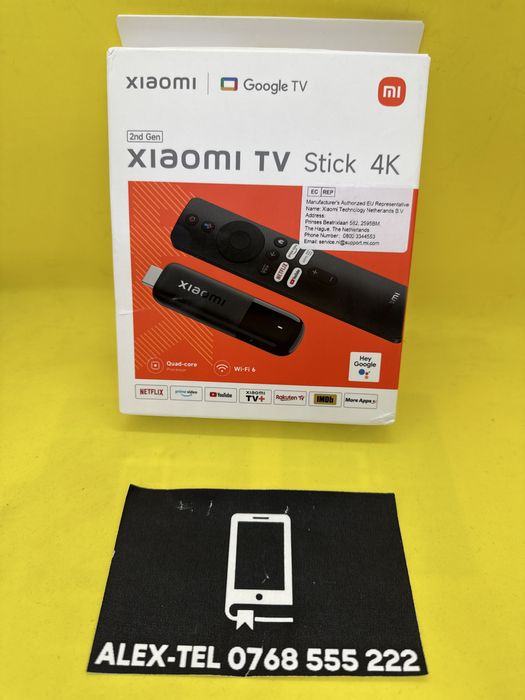 Xiaomi Smart TV stick 4k EU 2 gen Nou