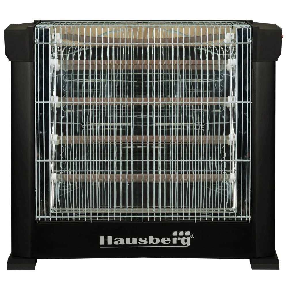 Radiator quartz Hausberg, 2200W,4 tuburi quartz,2 trepte,termostat