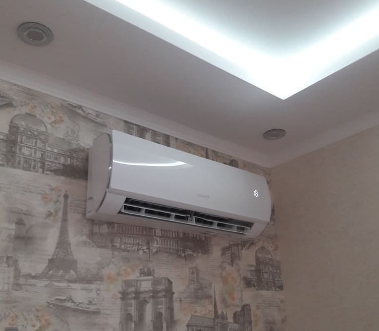 Установка кондиционеров.kandisaner O'rnatish