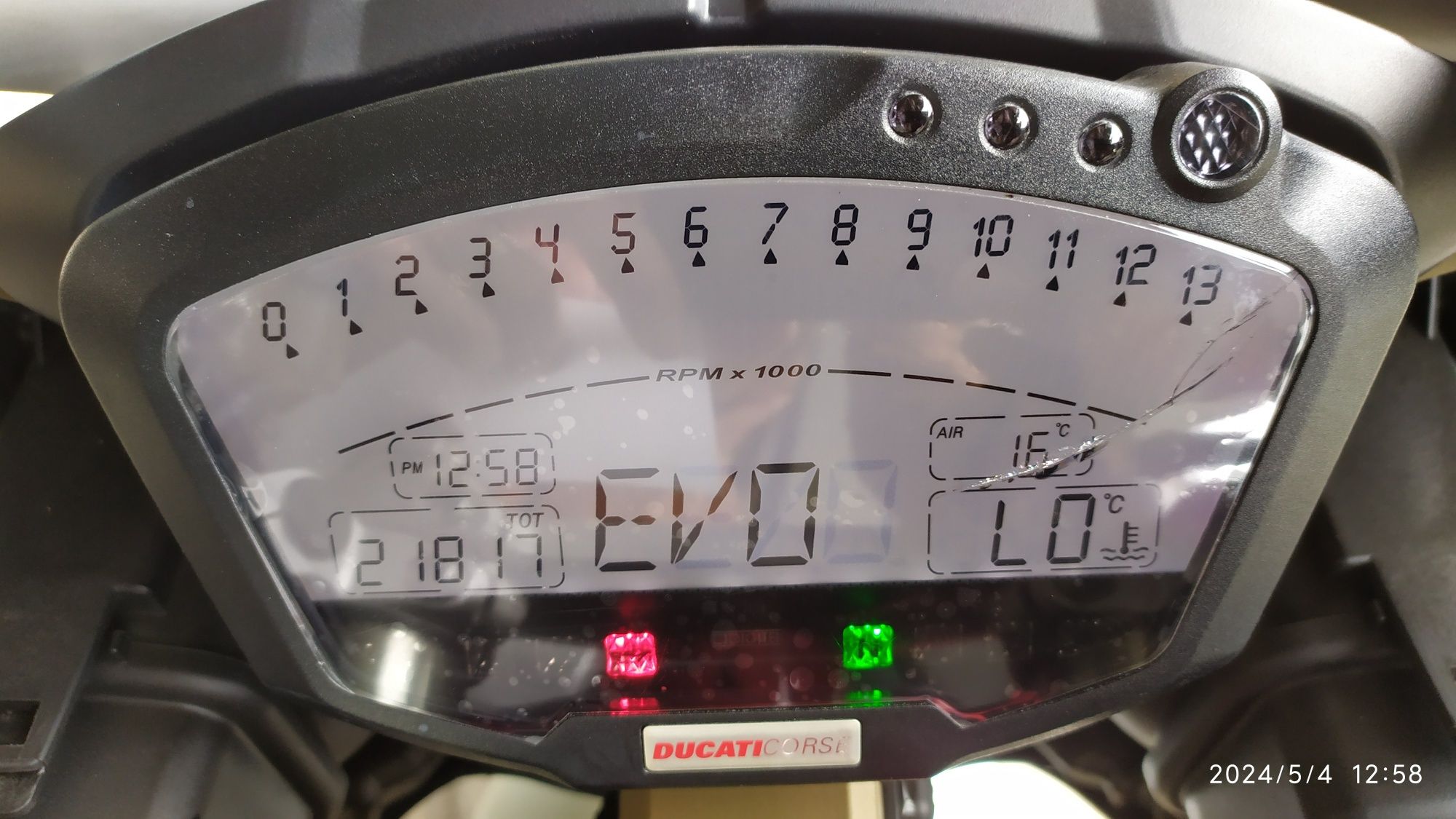 Folie de protecție ecran / display Ducati 848 1098 1198