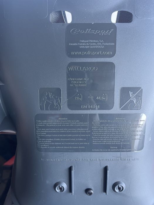 Scaun copii pentru bicicleta