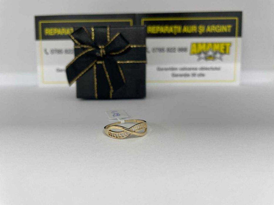 inel aur 14k (m1) stramanet