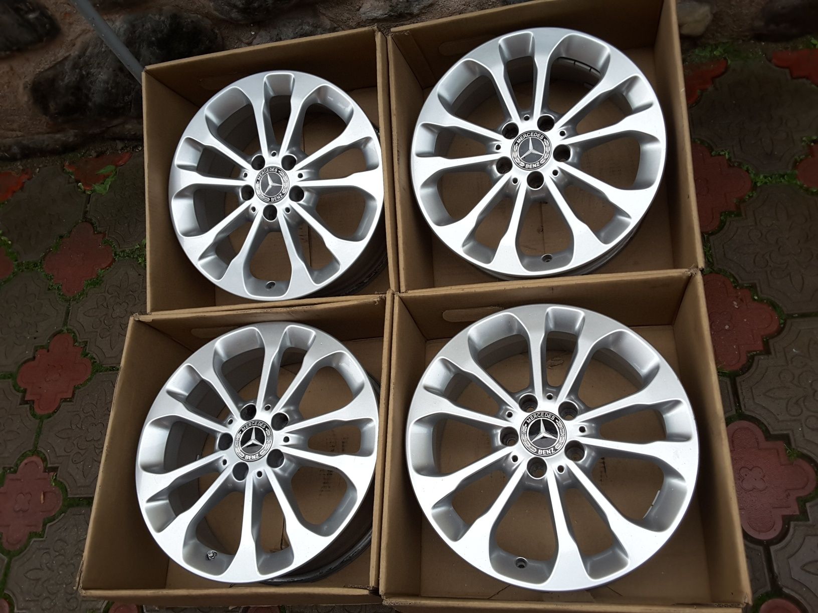 jante aliaj 17; 5x112; originale Mercedes V class Vito W447