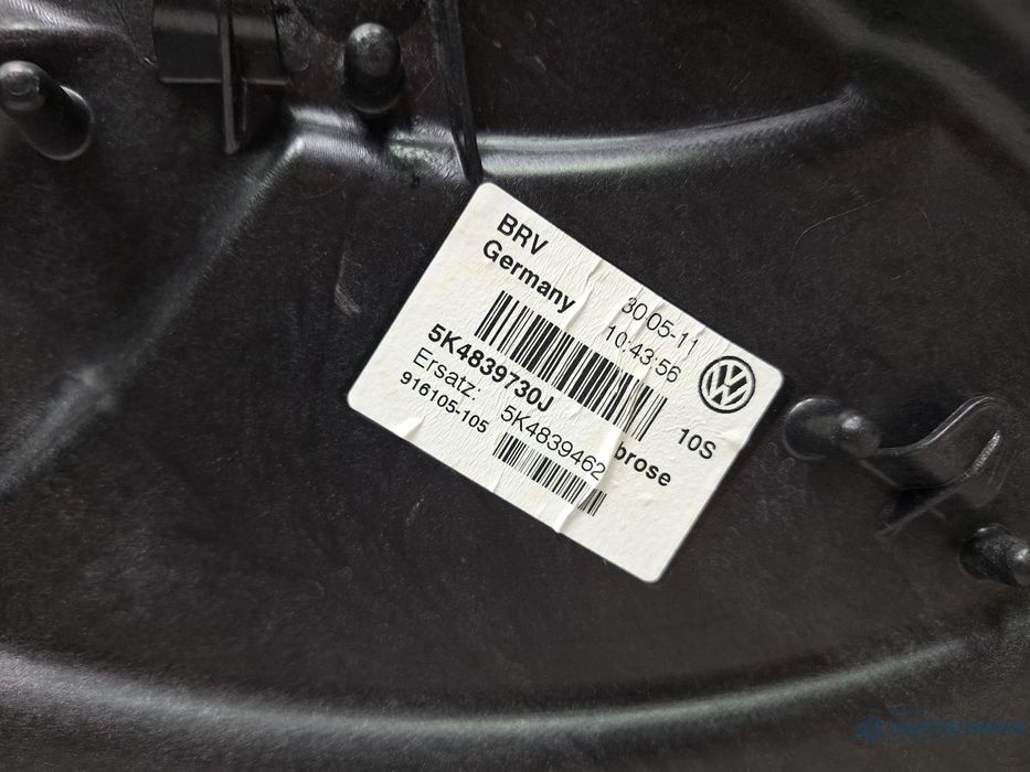 Macara geam VOLKSWAGEN GOLF VI 5K1_ 2011 TDi BlueMotion CAYC 77KW|105HP 2011