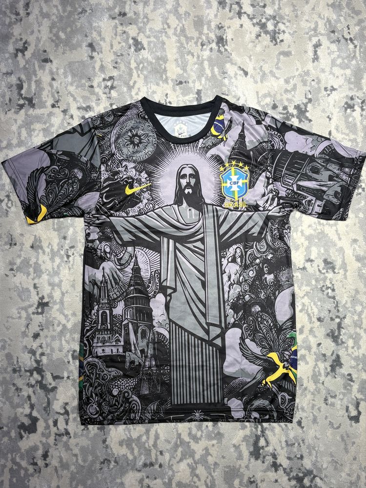 Tricou fotbal Brazilia Jesus - Kaka