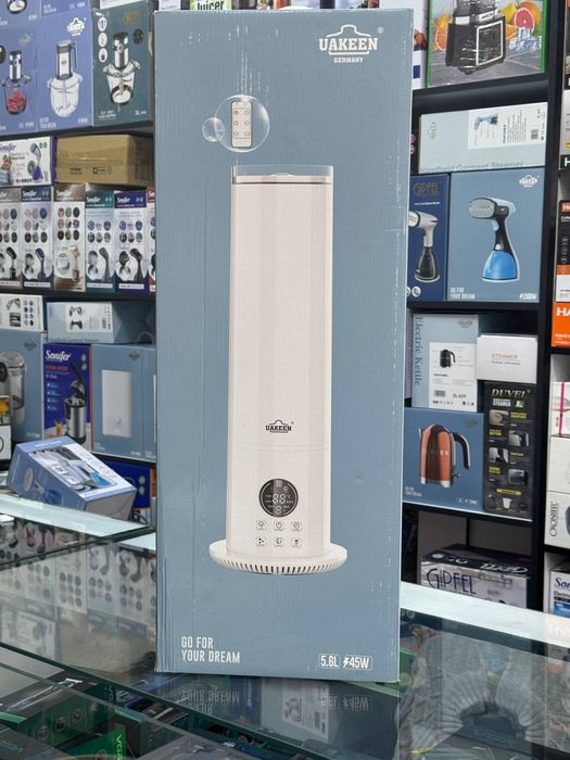 Новый увлажнитель воздуха Uakeen 5.6L сенсорная управления и пульт