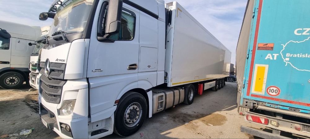 Mercedes Benz + KRONE REFRIJERATOR sotiladi xolati ideal yangi