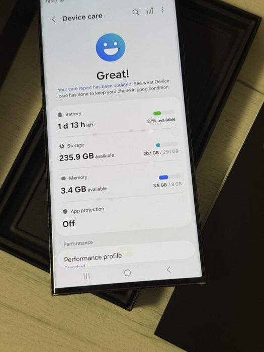 Samsung S23 Ultra 256Gb Full Box
