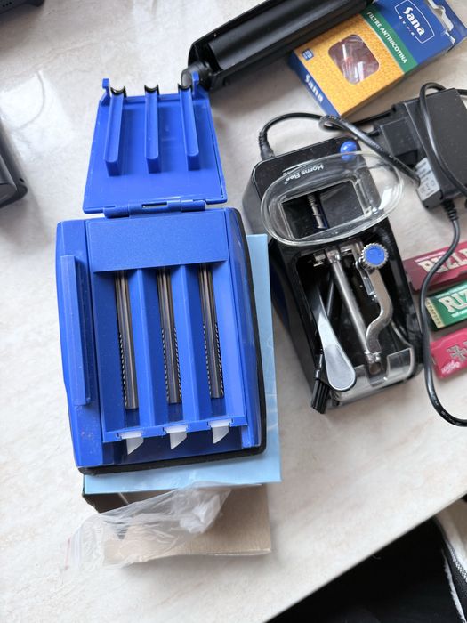 Aparat de rulat tutun automat și manual – set complet de accesorii