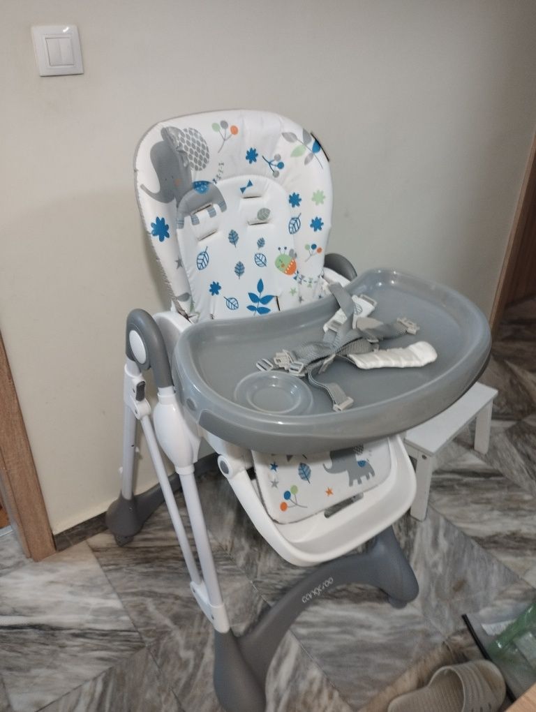 Детско столче за хранене Cangaroo Mint