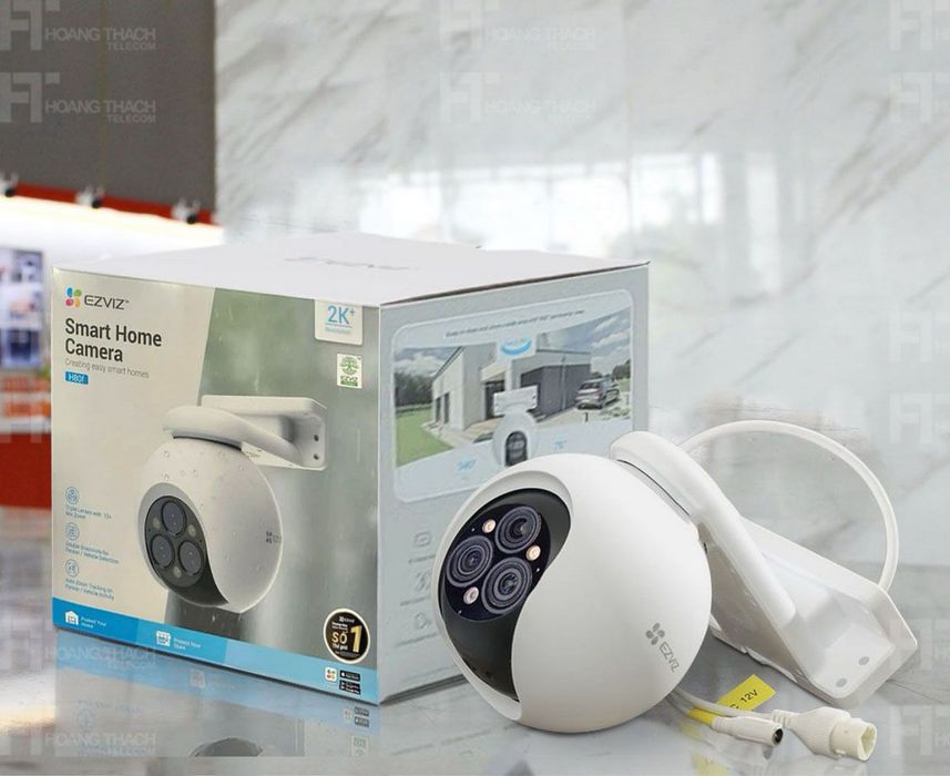 12X Zoom 360' PTZ kamera Ezviz H80f  (4MP+4MP+4MP) | камера наблюдения