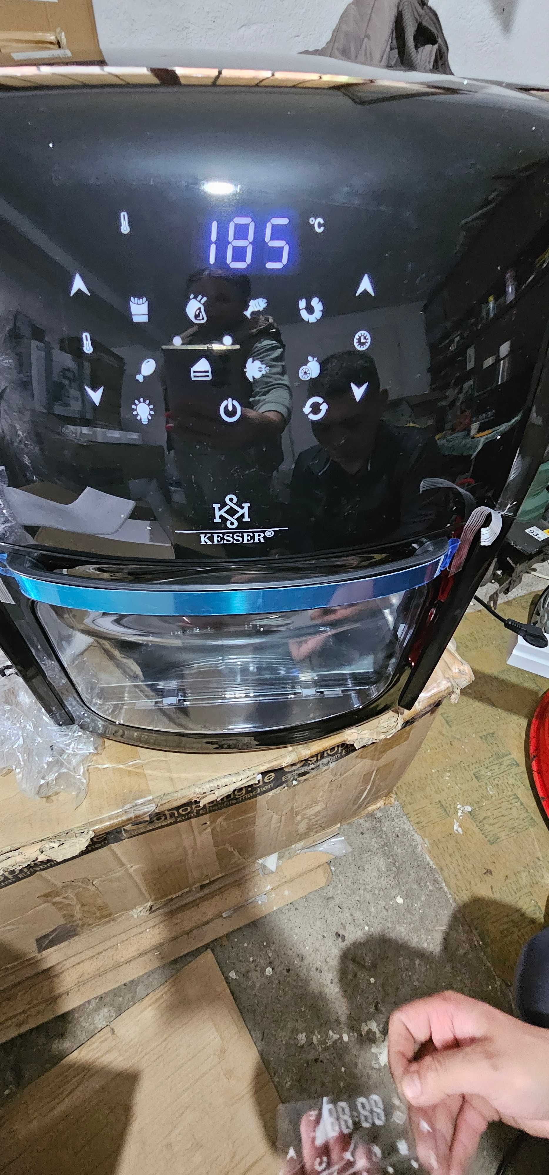 KESSER® XXL Airfryer 9-в-1 фритюрник с горещ въздух, фритюрник, грил +