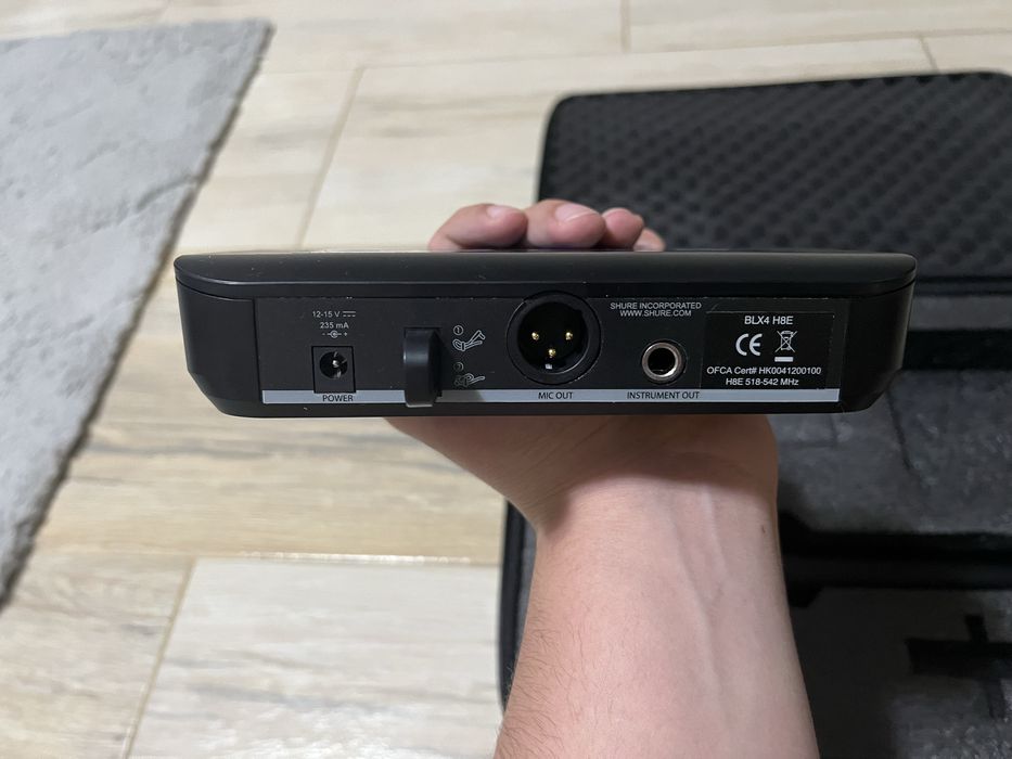 Shure BLX24 / SM58