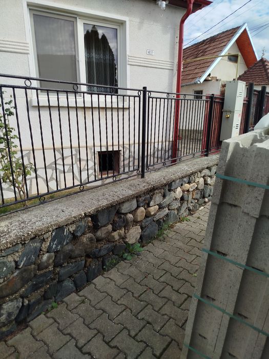Vând poartă , portiță gard,și piatră construtie