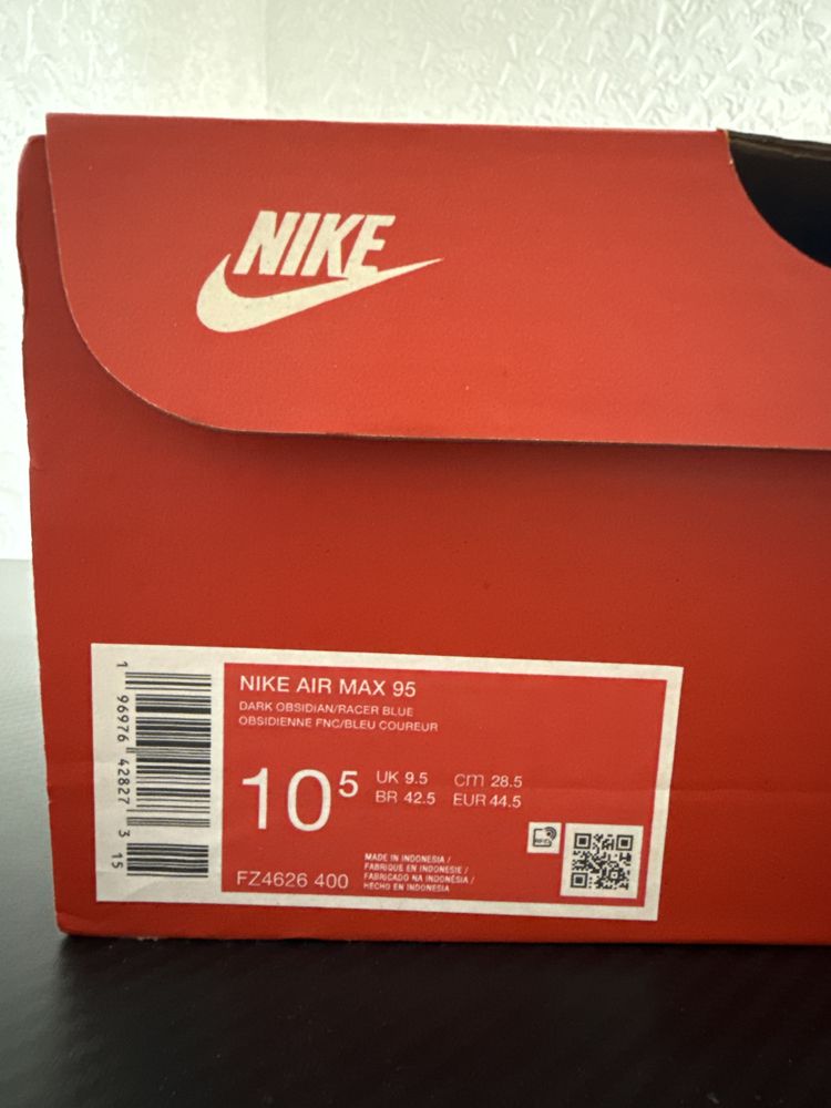 Nike air max 95 носени са точно 9 пъти лятото 44.5номер