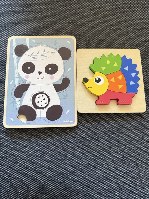 Дървени пъзели -2 броя