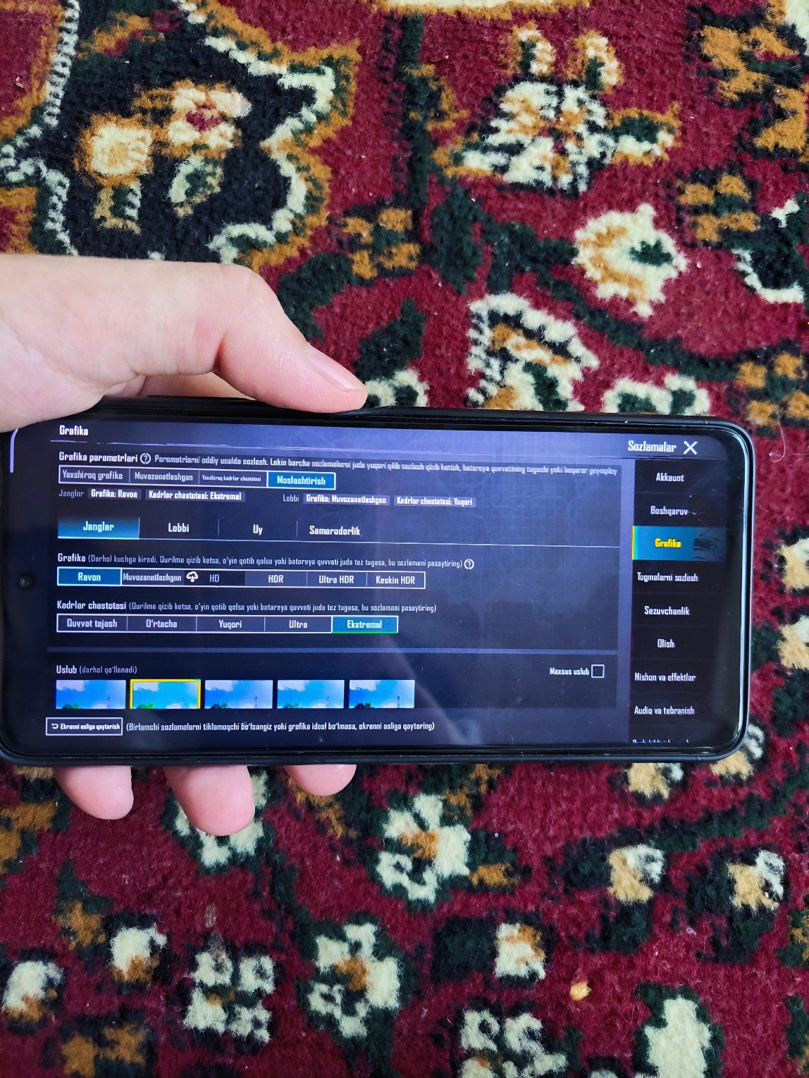 Poco x3pro Holati ideal