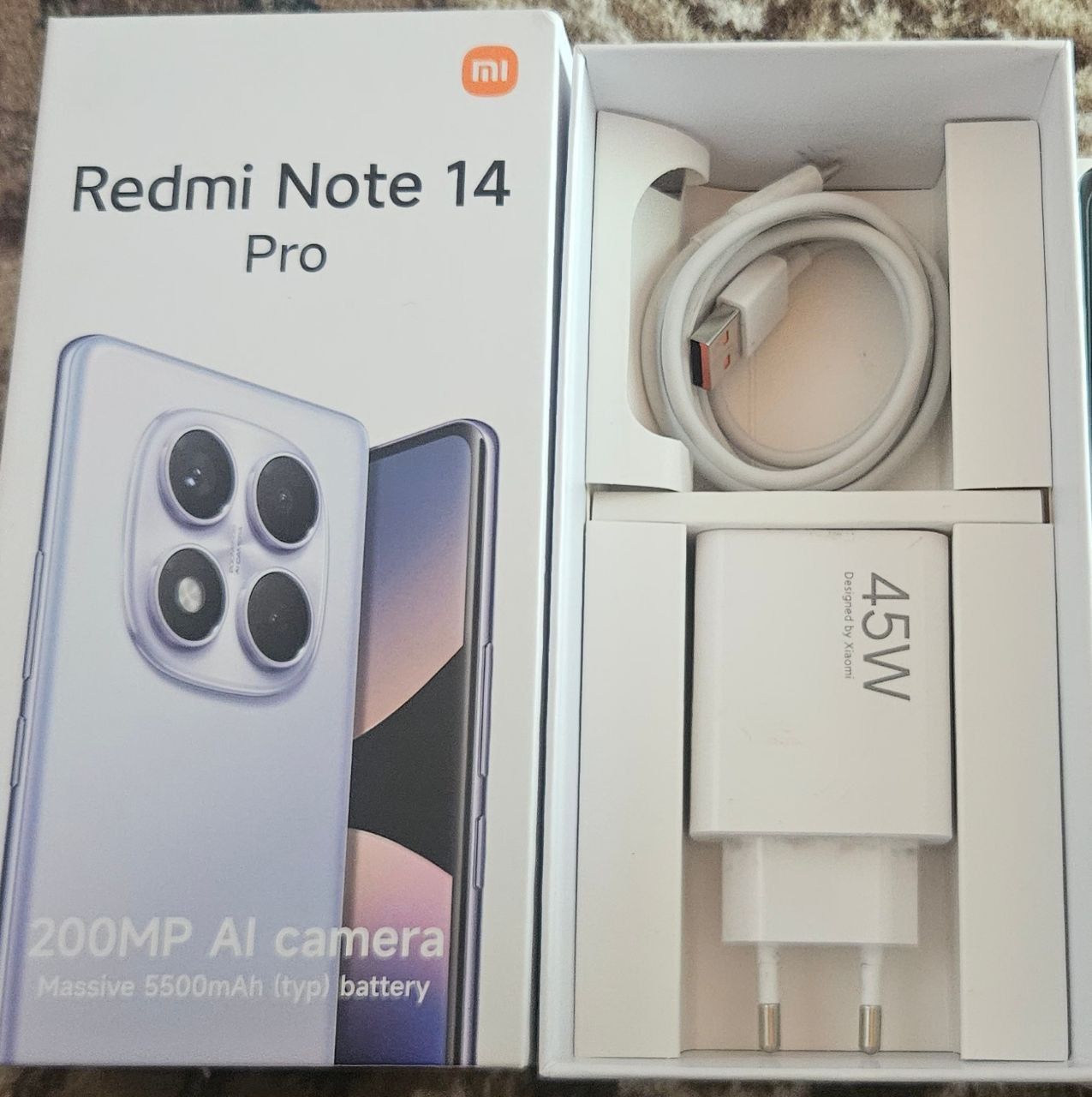 Redmi not 14 Pro yangi 12/512