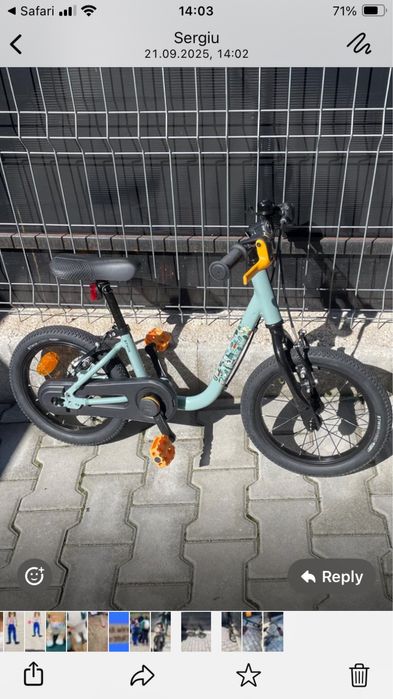 Bicicleta copii 2 in 1 Discovery