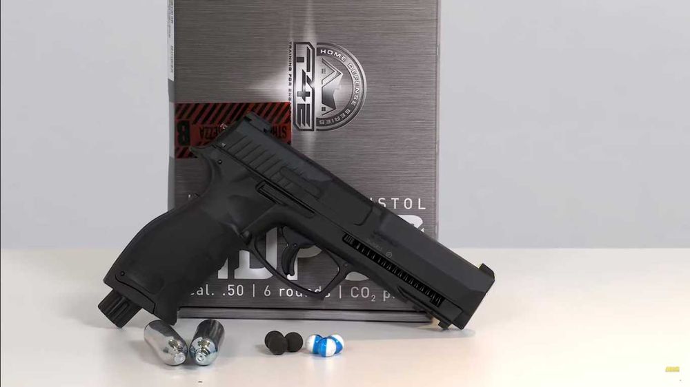 Pistol Airsoft Modfificat 24jouli Co2 BileDeCauciuc LEGAL! Fara PERMIS