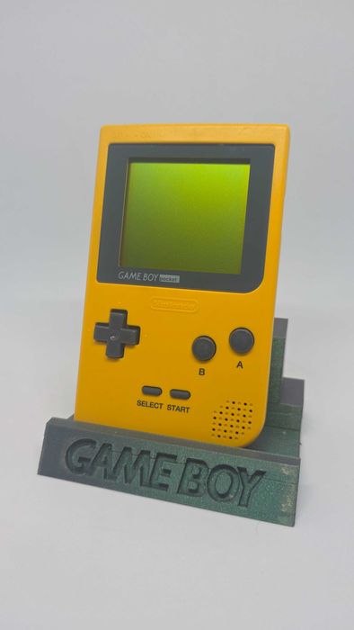 Nintendo Game Boy Pocket galben, reconditionat, carcasa originala