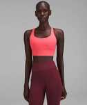 Lululemon  Energy Longline Bra marime 14 culoare Pale Raspberry