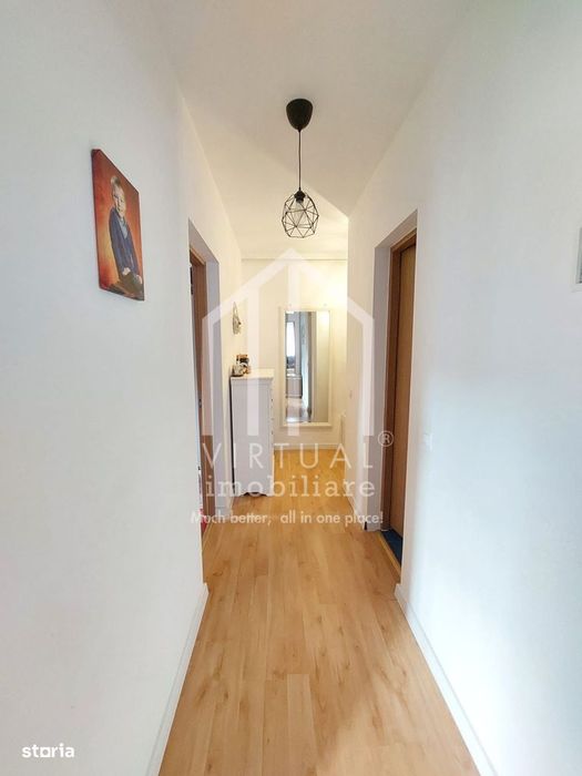 Apartament de vanzare in Sibiu, de 49 mp utili + balcon,  bloc cu lift