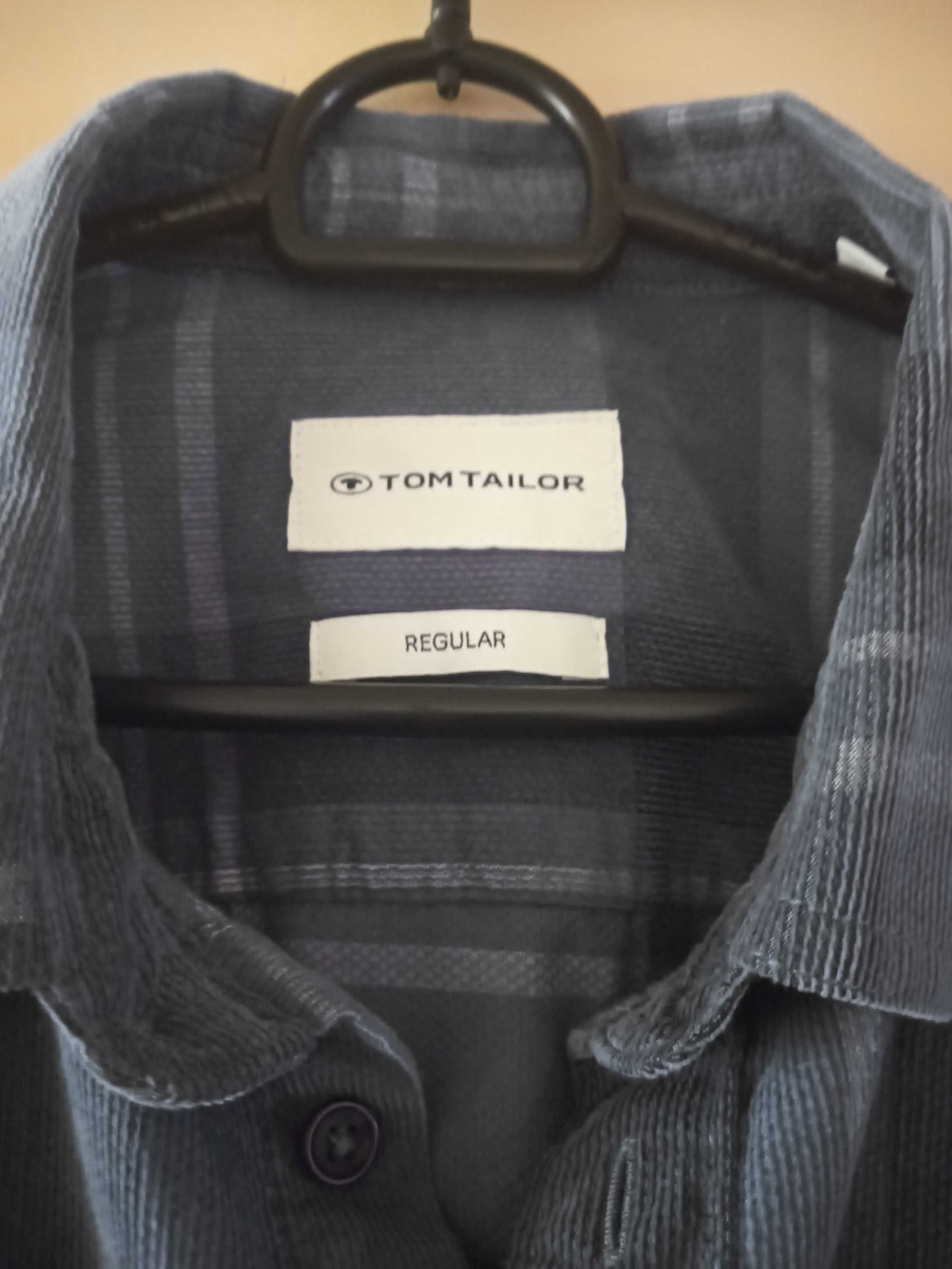 Camasa Tom Tailor originala,  marime L, croi Regular Fit, 100 RON
