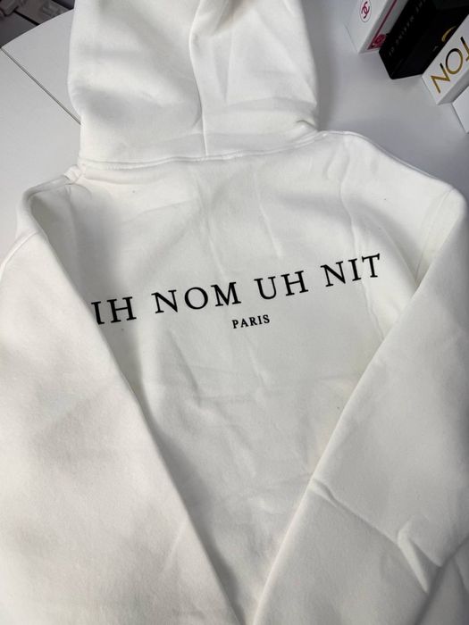 Stoc hanorac IH NOM UH NIT  alb