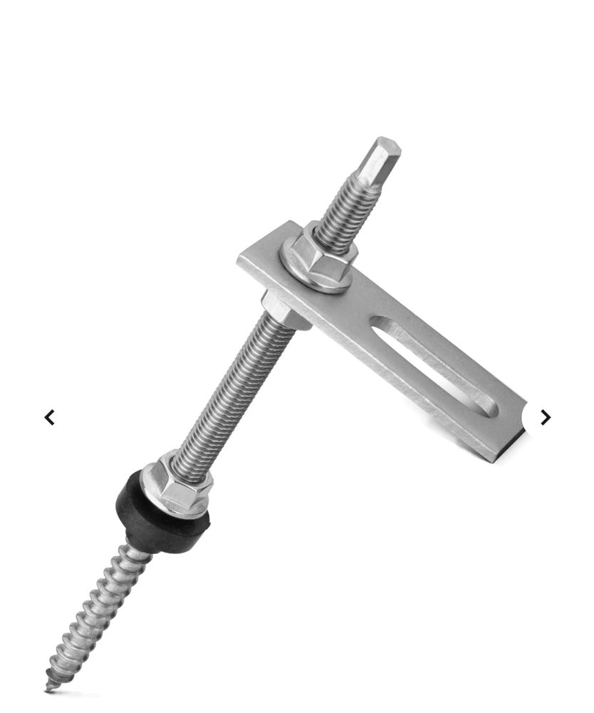 Hanger bolt M10, surub tip ancora pentru sisteme fotovoltaice