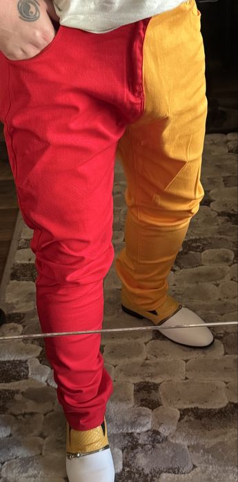 Jeans Red & Yellow Factory for Men