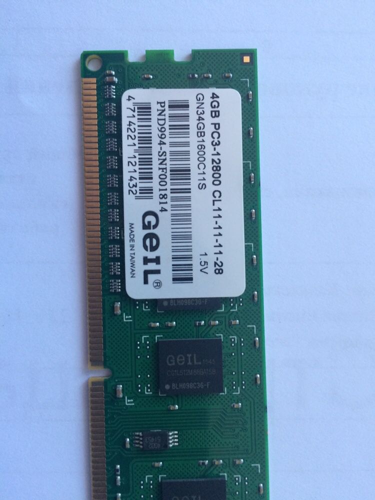 Продам оперативную память 4gb/cl11 DDR3