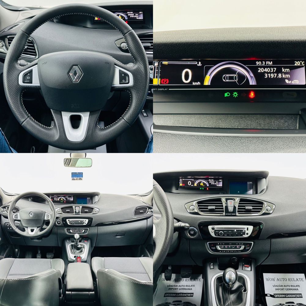 RENAULT SCENIC 2012 1.5D E5 GARANTIE Rate Avans 0 Doar Cu Buletin