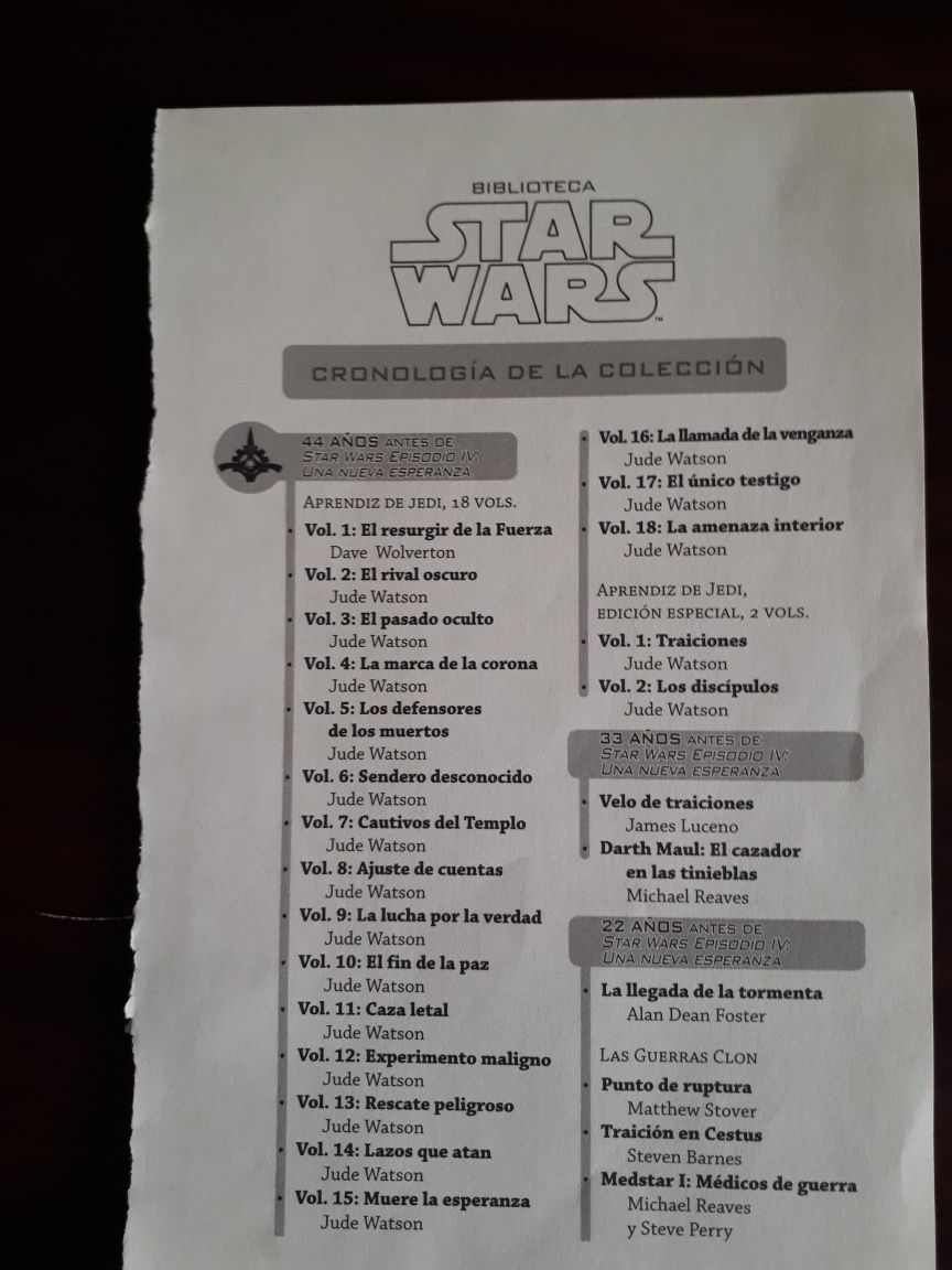 COLECTIE CARTI STAR WARS-las novelas-editia completa si definitiva